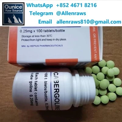 Cabergoline 0.25mg pillola orali fl-istokk